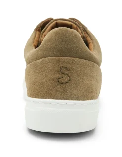 Kendal Panelled Suede Sneakers Brown
