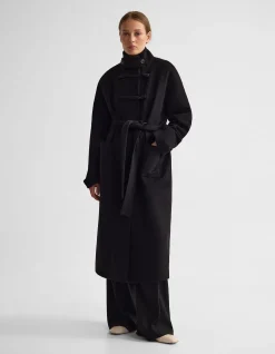 KERRY FUNNEL COLLAR DUFFLE COAT