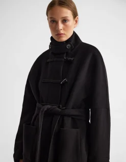KERRY FUNNEL COLLAR DUFFLE COAT