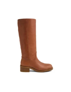 Kierstyn Wide Fit Leather Knee High Boots