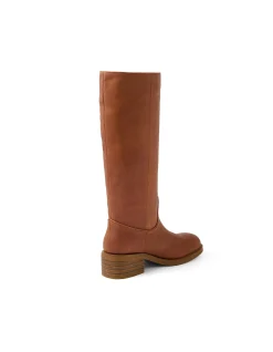 Kierstyn Wide Fit Leather Knee High Boots