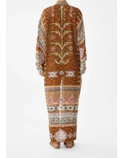 KIMONO LAYER WITH COLLAR