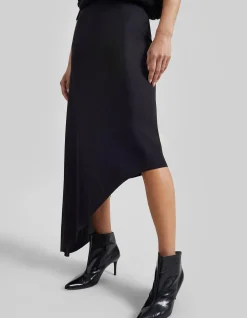 KITTY SHEER ASYMMETRIC SKIRT