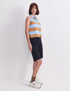 KNIT POLO TANK