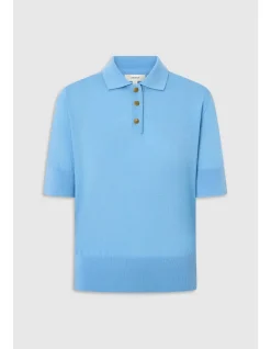 Knit Polo Top
