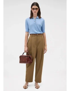 Knit Polo Top