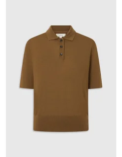 Knit Polo Top