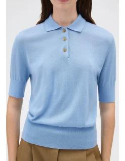 Knit Polo Top