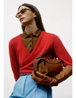 Knit Polo Top
