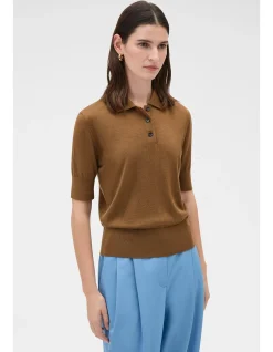 Knit Polo Top