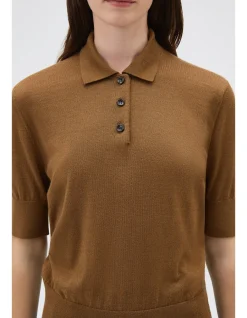 Knit Polo Top
