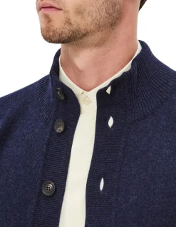 KNITTED WITH BUTTONS JACKET