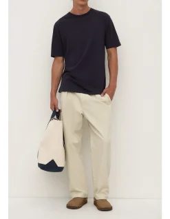 Knox Organic Oversized T-shirt True Navy