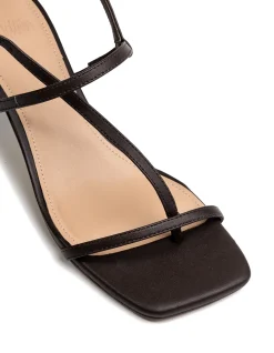 Koda Espresso Leather Strappy Heel