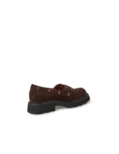 Kutee Chunky Sole Suede Boat Shoes