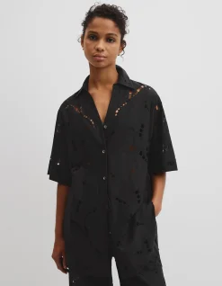 Lace Longline Shirt