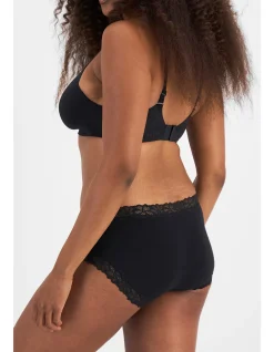 LACETAILS VISCOSE BAMBOO MIDI BRIEF
