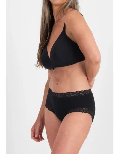 LACETAILS VISCOSE BAMBOO MIDI BRIEF