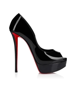 LADY Z 160 PATENT PERLE/LINING BLACK/LIN BLACK