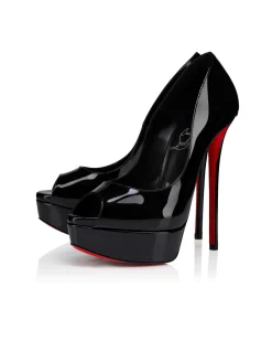 LADY Z 160 PATENT PERLE/LINING BLACK/LIN BLACK
