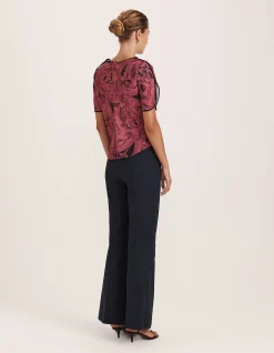 LAKEWOOD CONTRAST DETAIL TOP