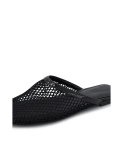 Lallina Mesh Slip On Mules
