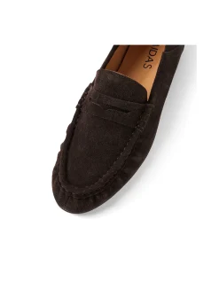 Lando Suede Moccasin Loafers