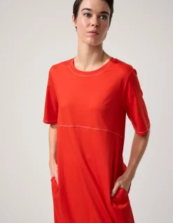 LANTERN MIDI DRESS