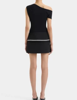 Laredo Mini Skirt with Elegant Trim