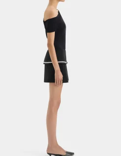 Laredo Mini Skirt with Elegant Trim