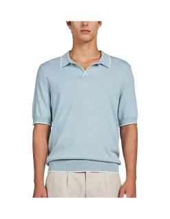 LARRY TIPPED POLO