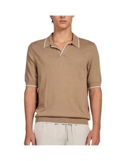 LARRY TIPPED POLO