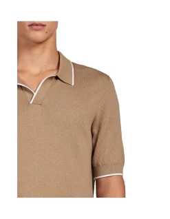 LARRY TIPPED POLO