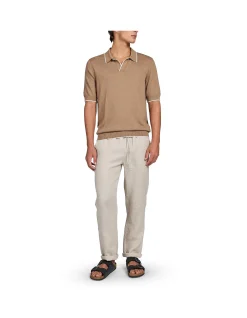 LARRY TIPPED POLO