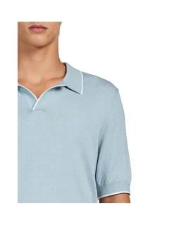 LARRY TIPPED POLO