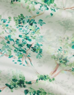 LA SOIE SHIRT SMALL IN WHISPER GREEN