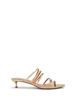 Latour Strappy Kitten Heel Mule Sandals