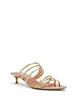 Latour Strappy Kitten Heel Mule Sandals