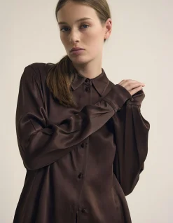 LAUREN SILKY SHIRT