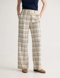 LAUREN CHECK SUIT PANT