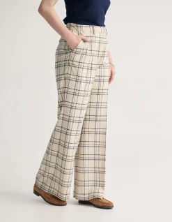 LAUREN CHECK SUIT PANT