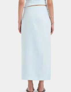 Lea Asymmetric Midi Skirt