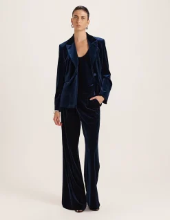 LEA VELVET BLAZER