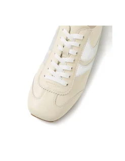 Leilana Retro Lace Up Leather Sneakers