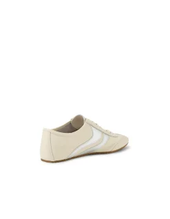 Leilana Retro Lace Up Leather Sneakers
