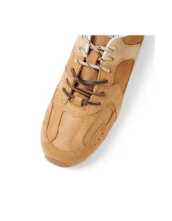 Lemmo Pony Suede Lace Up Trainers