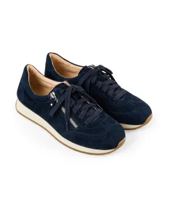 Lena Suede Sneaker - Ink