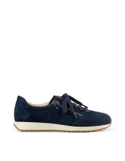 Lena Suede Sneaker - Ink