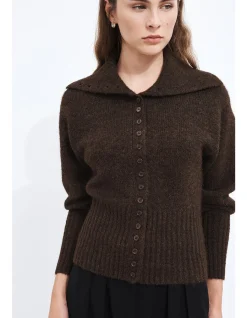 Leni Collared Cardigan