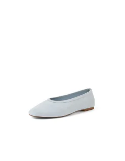 Lenita Low Heel Suede Ballet Flats